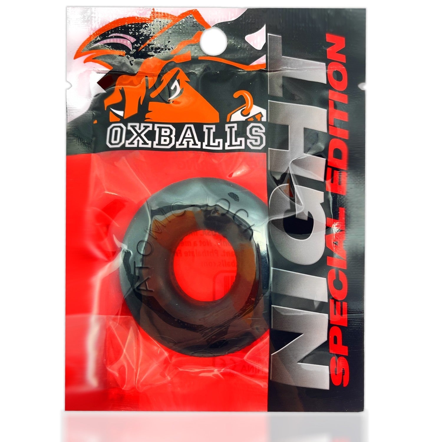 Oxballs DO-NUT-2, cockring - PLUS+SILICONE special edition - NIGHT