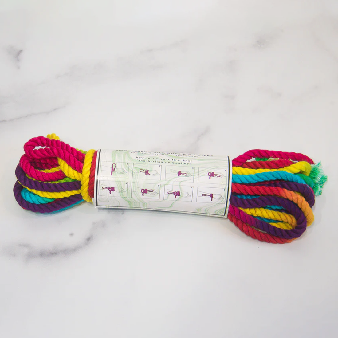 Funfetti Rainbow Bondage Rope